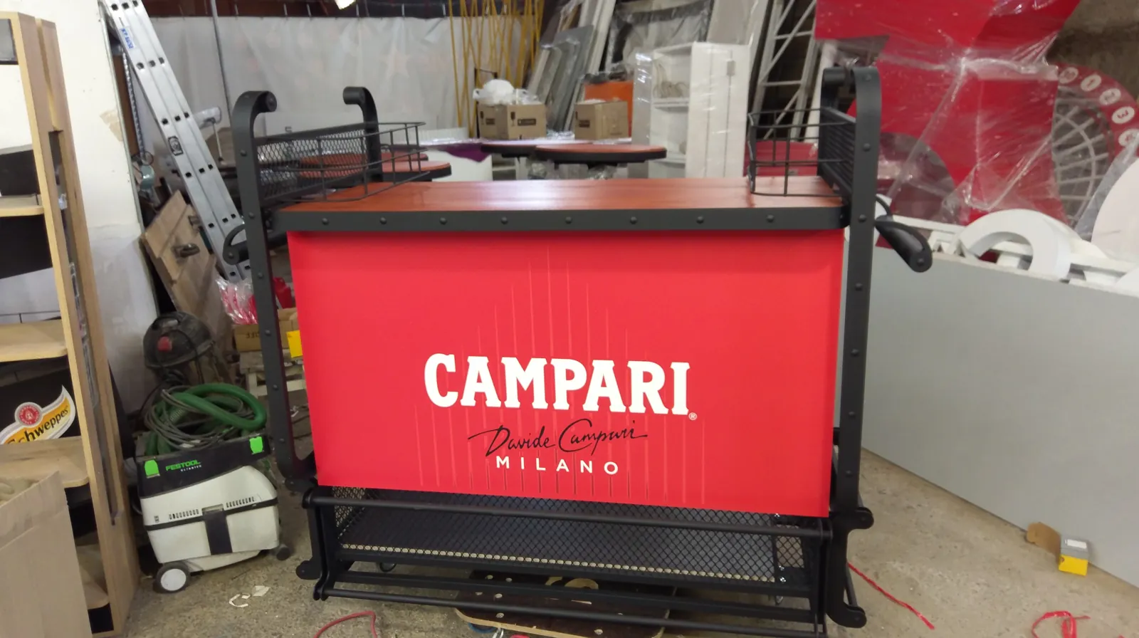 Campari — branded & retail project built by SLY Production, photo 9