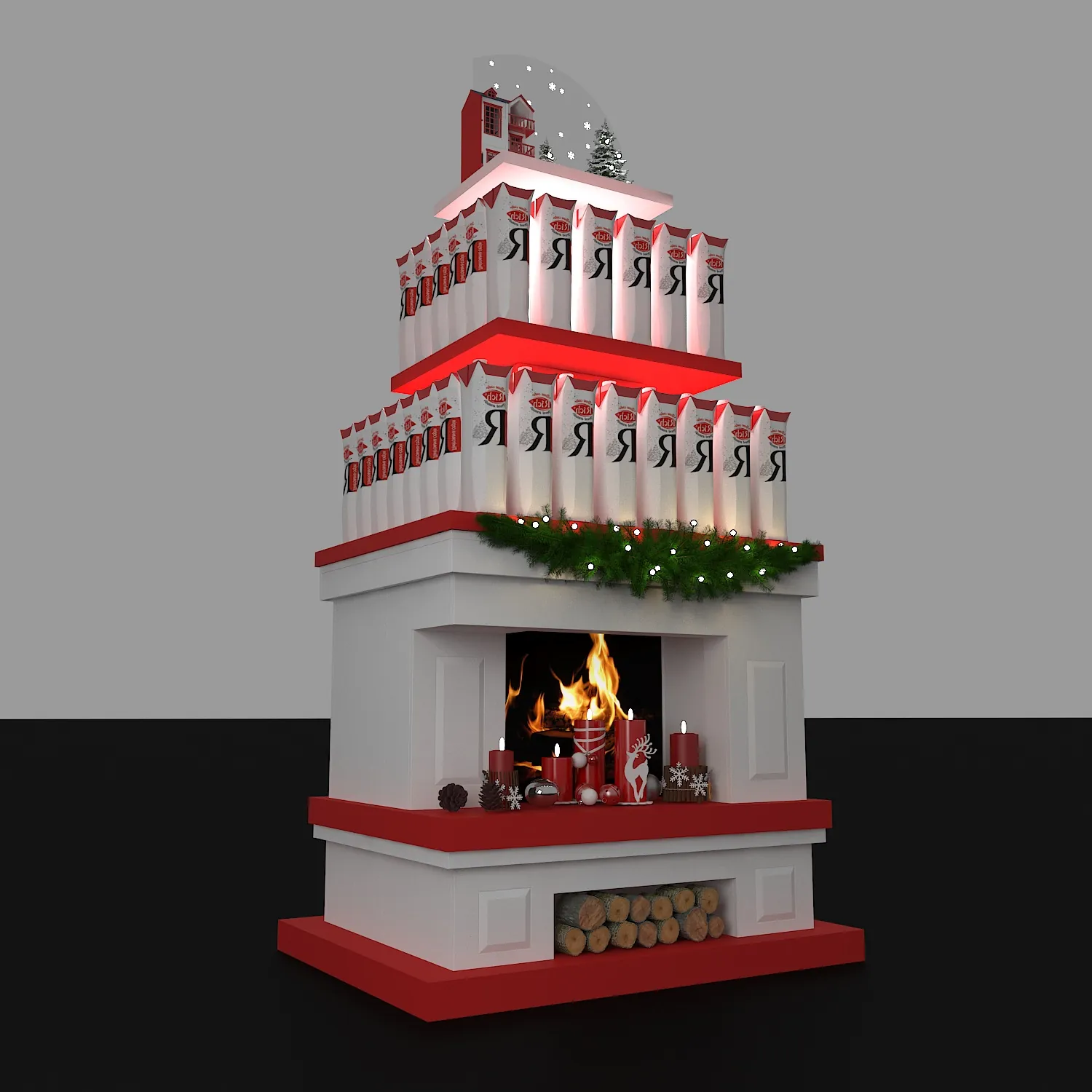 Coca Cola — concept render of the branded & retail project by SLY Production