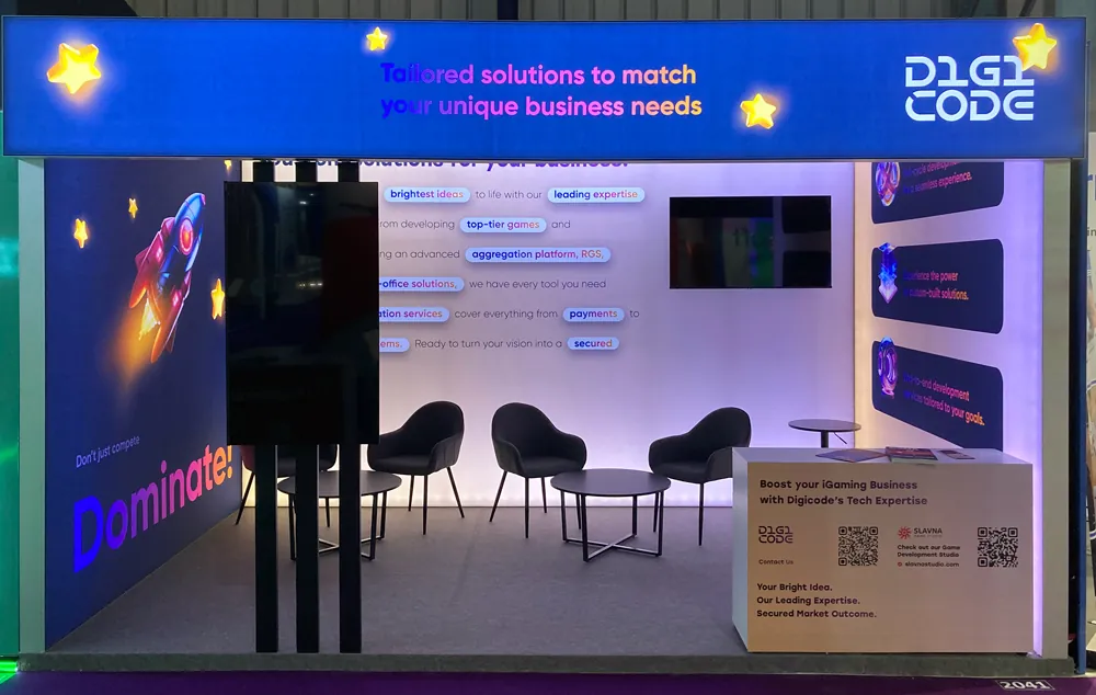 DIGICODE — exhibition stands project built by SLY Production, photo 2