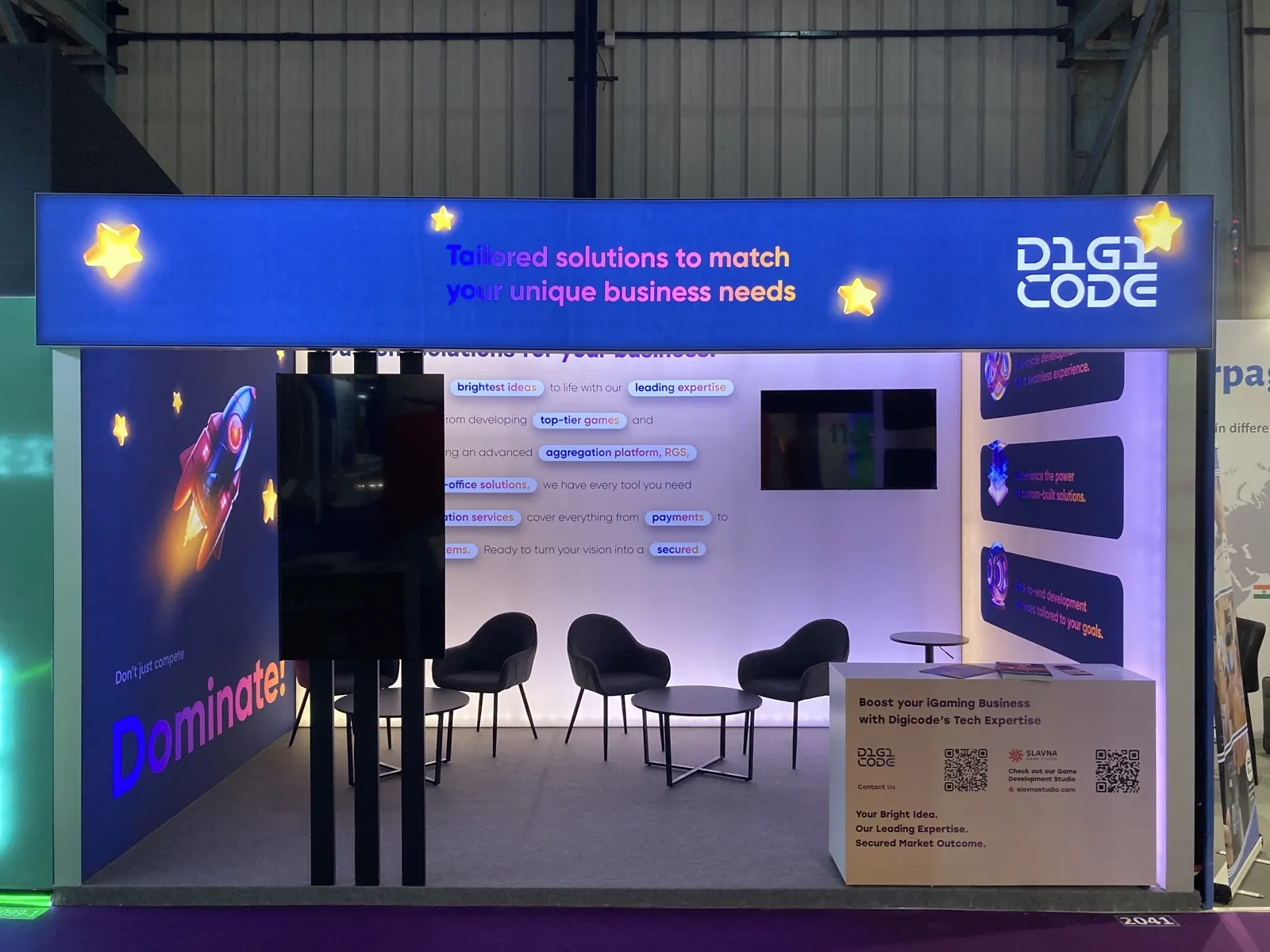 DIGICODE — exhibition stands project built by SLY Production, photo 3