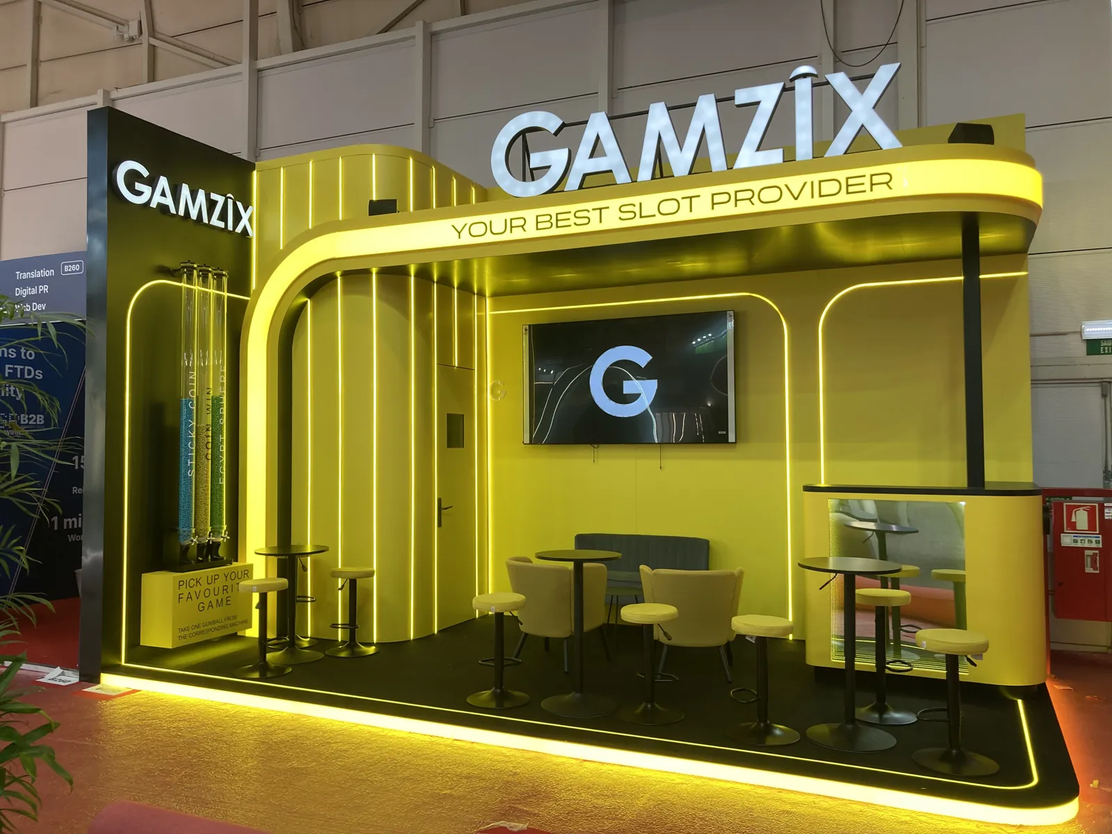 Gamzix — exhibition stands project built by SLY Production, photo 2