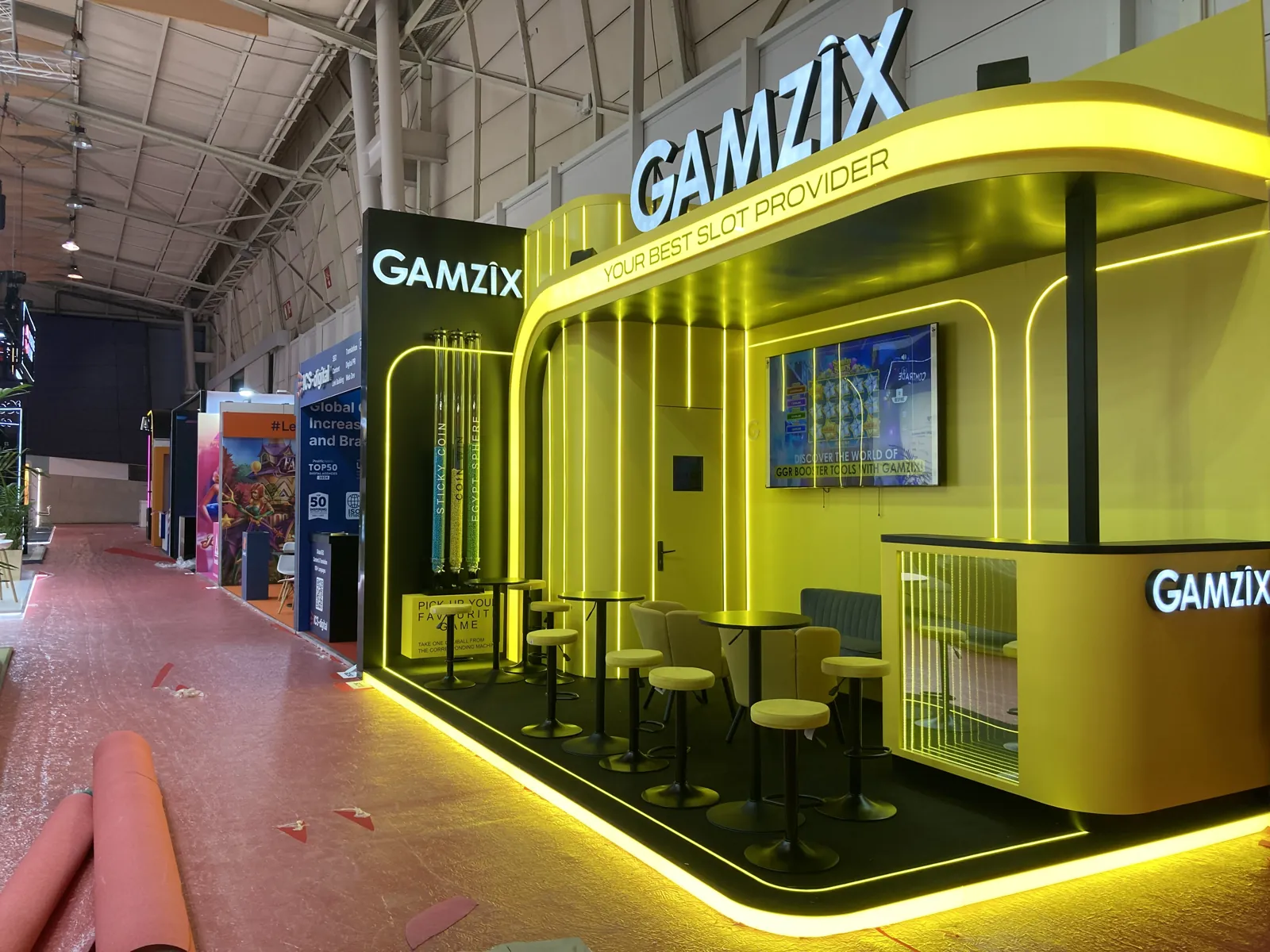 Gamzix — exhibition stands project built by SLY Production, photo 4