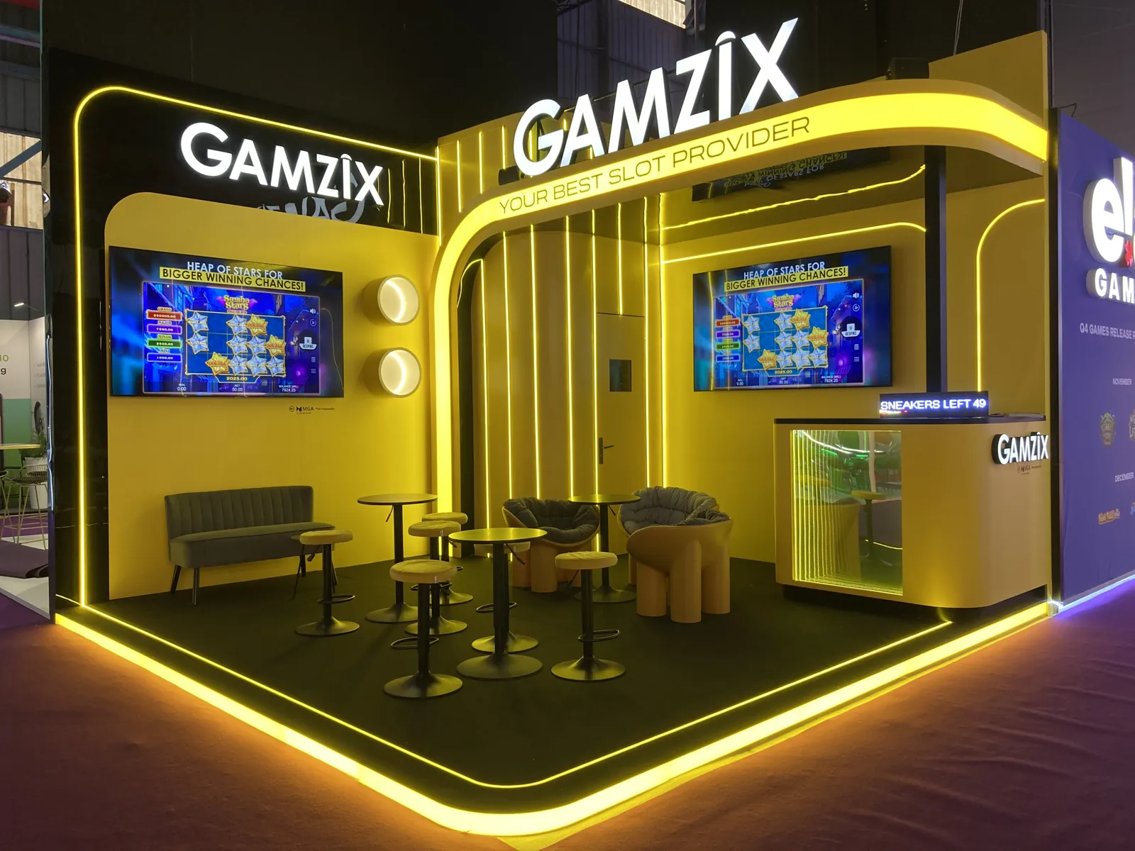 gamzix — exhibition stands project built by SLY Production, photo 2