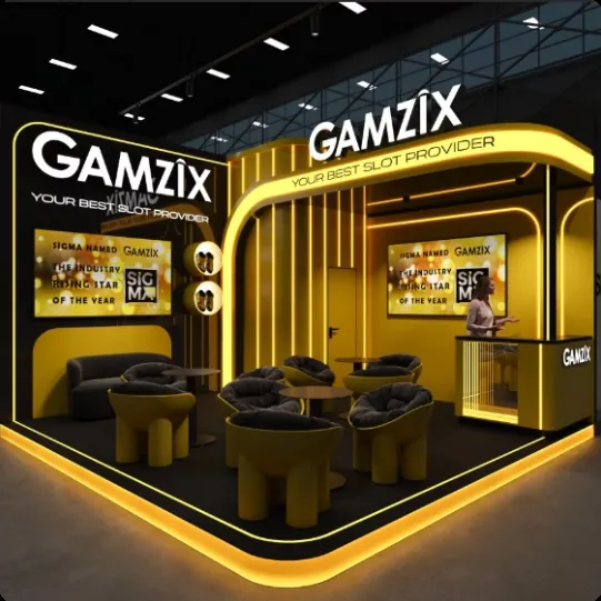 gamzix — concept render of the exhibition stands project by SLY Production