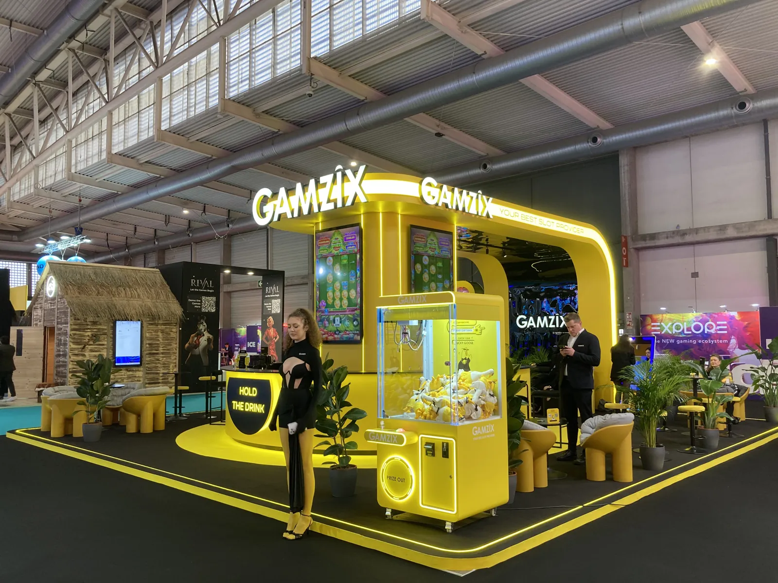 Gamzix — exhibition stands project built by SLY Production, photo 3