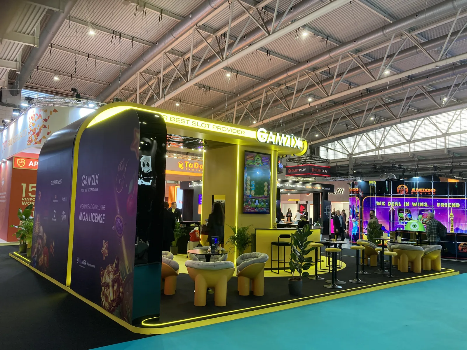 Gamzix — exhibition stands project built by SLY Production, photo 4
