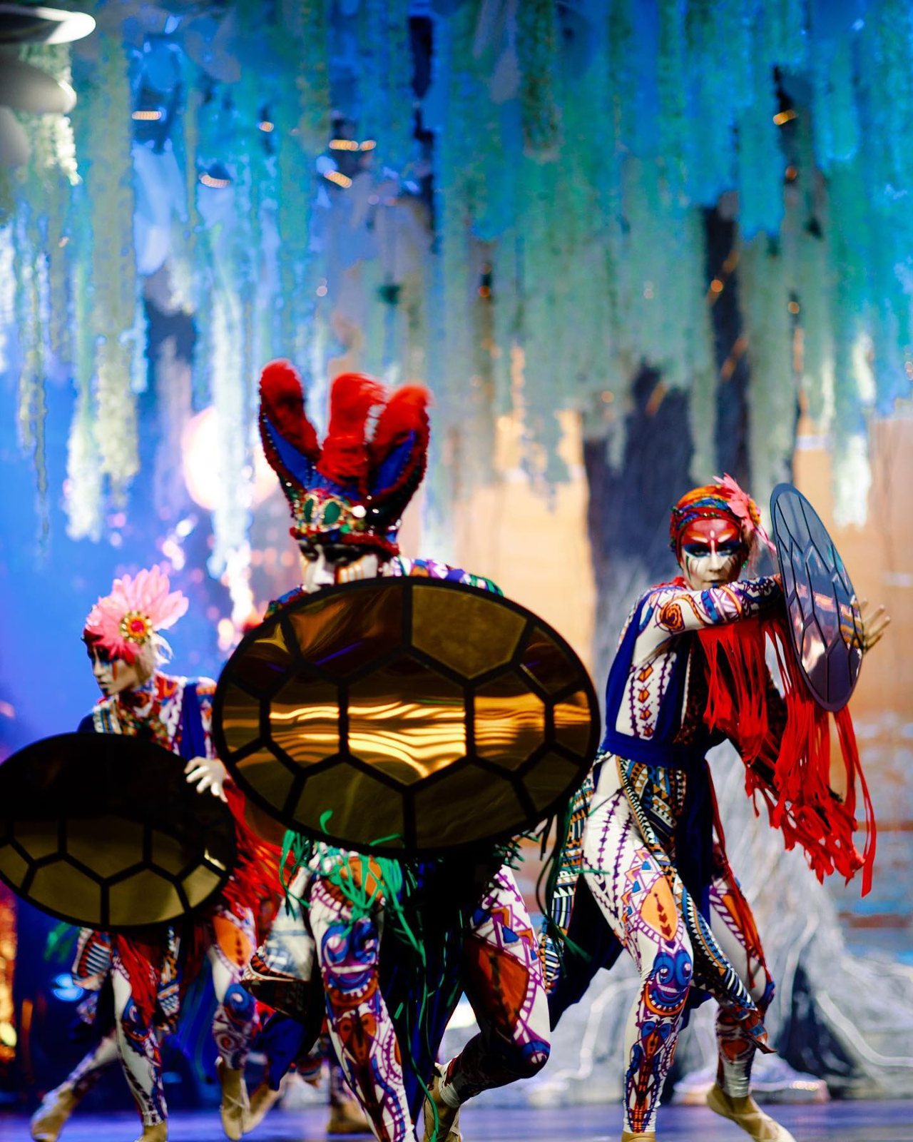 New Year show scenography in the Maldives by SLY Production