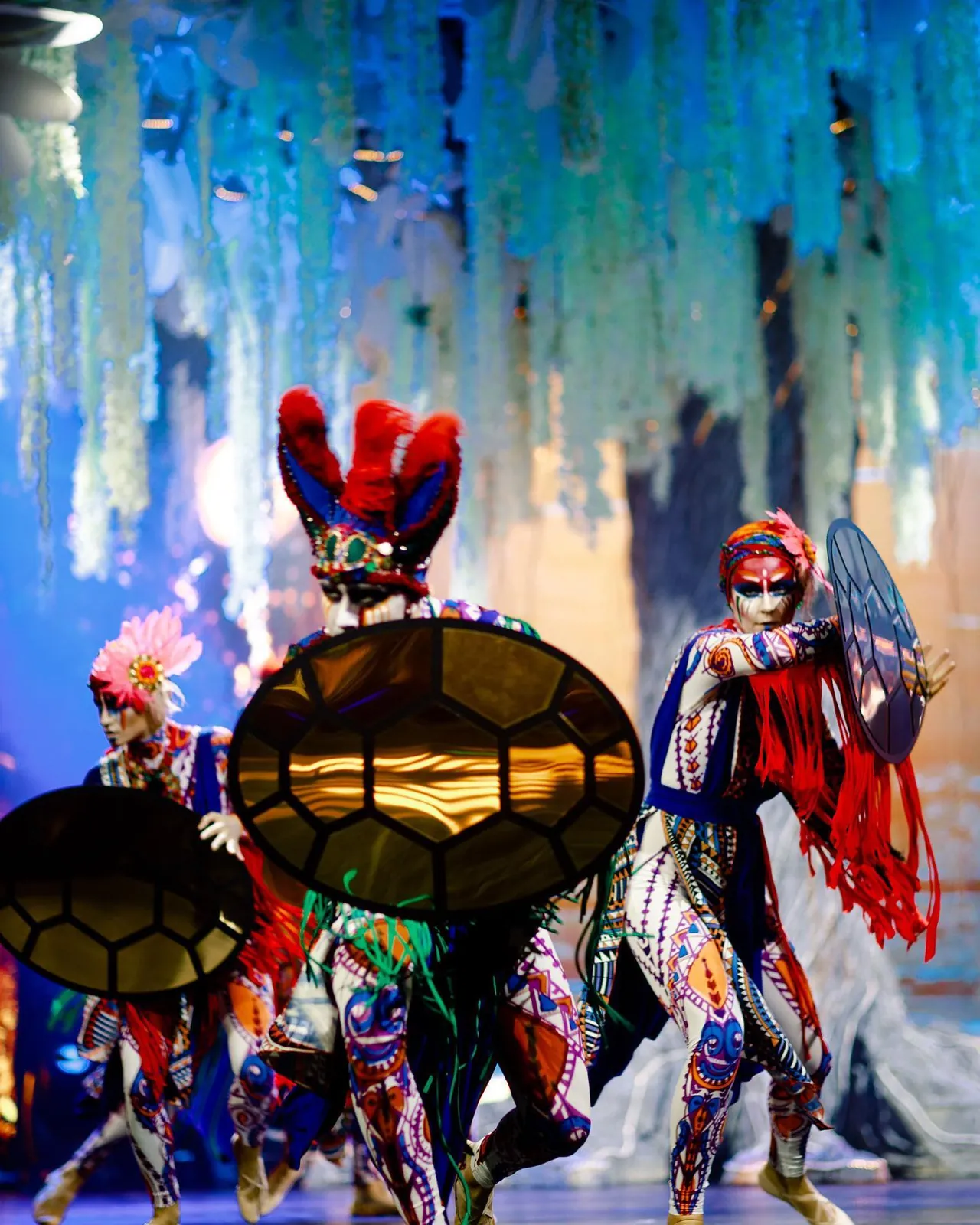 New Year show scenography in the Maldives by SLY Production