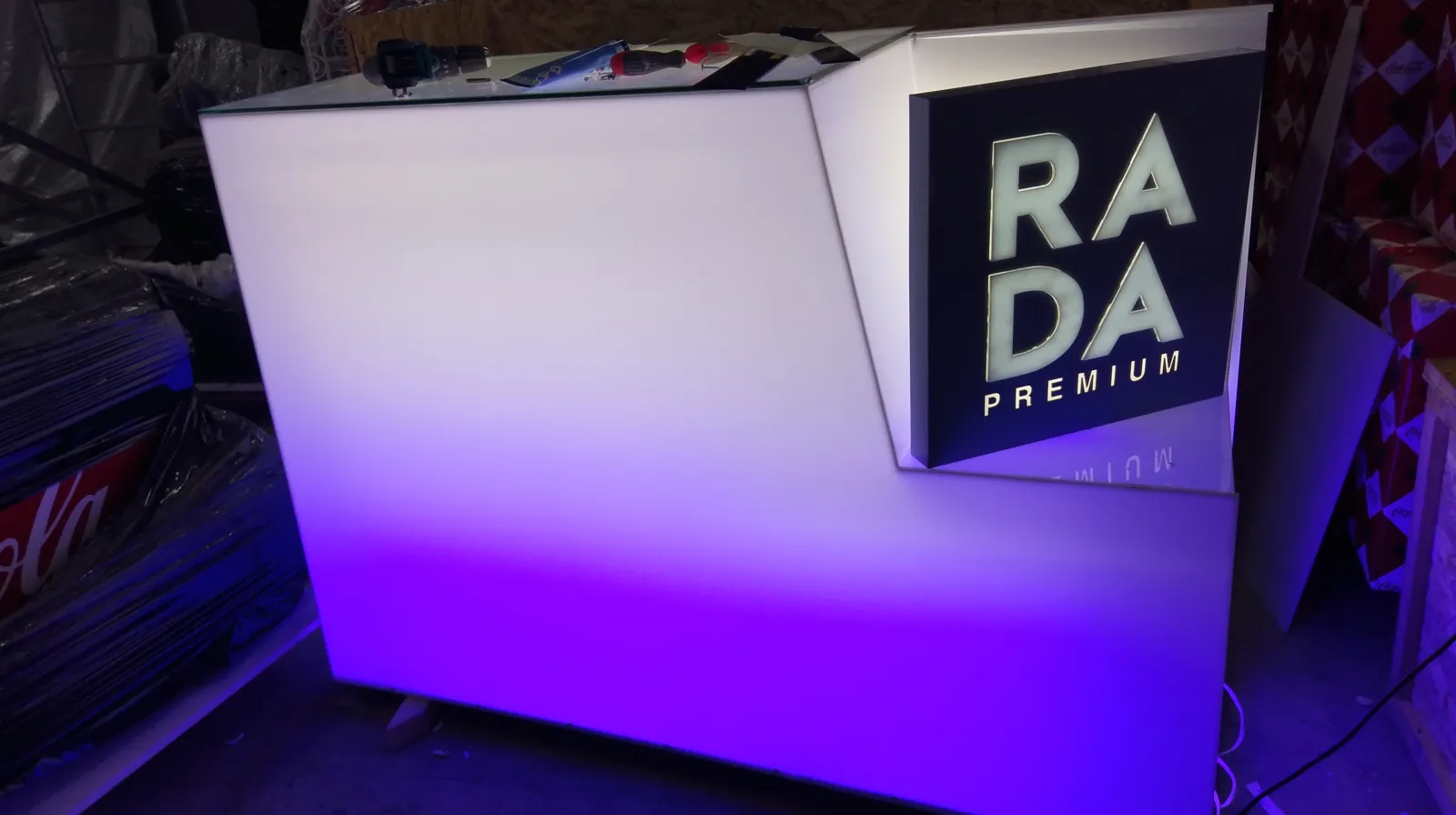 Mobile bar — branded & retail project built by SLY Production, photo 7