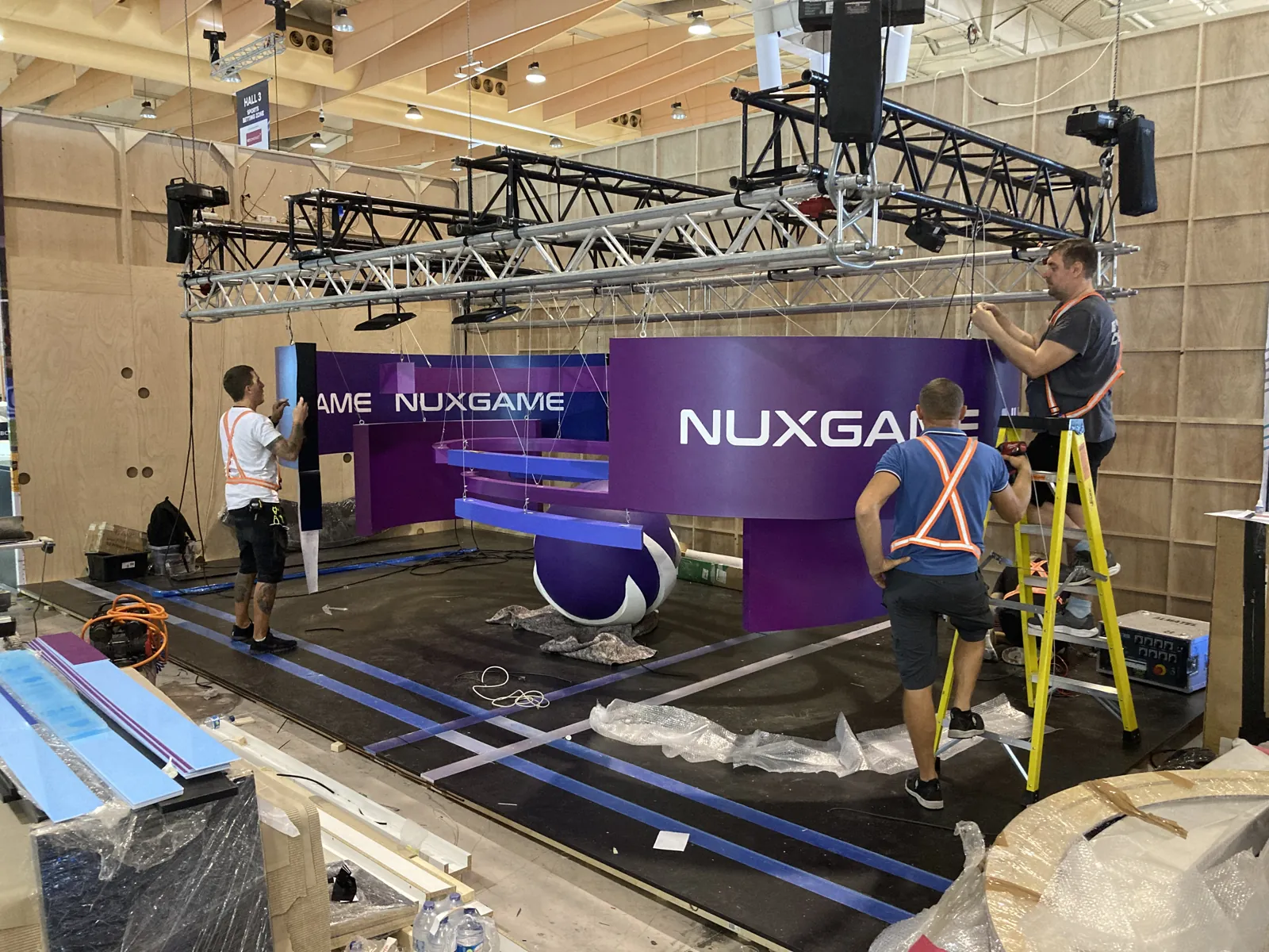 Nux Game — exhibition stands project built by SLY Production, photo 4