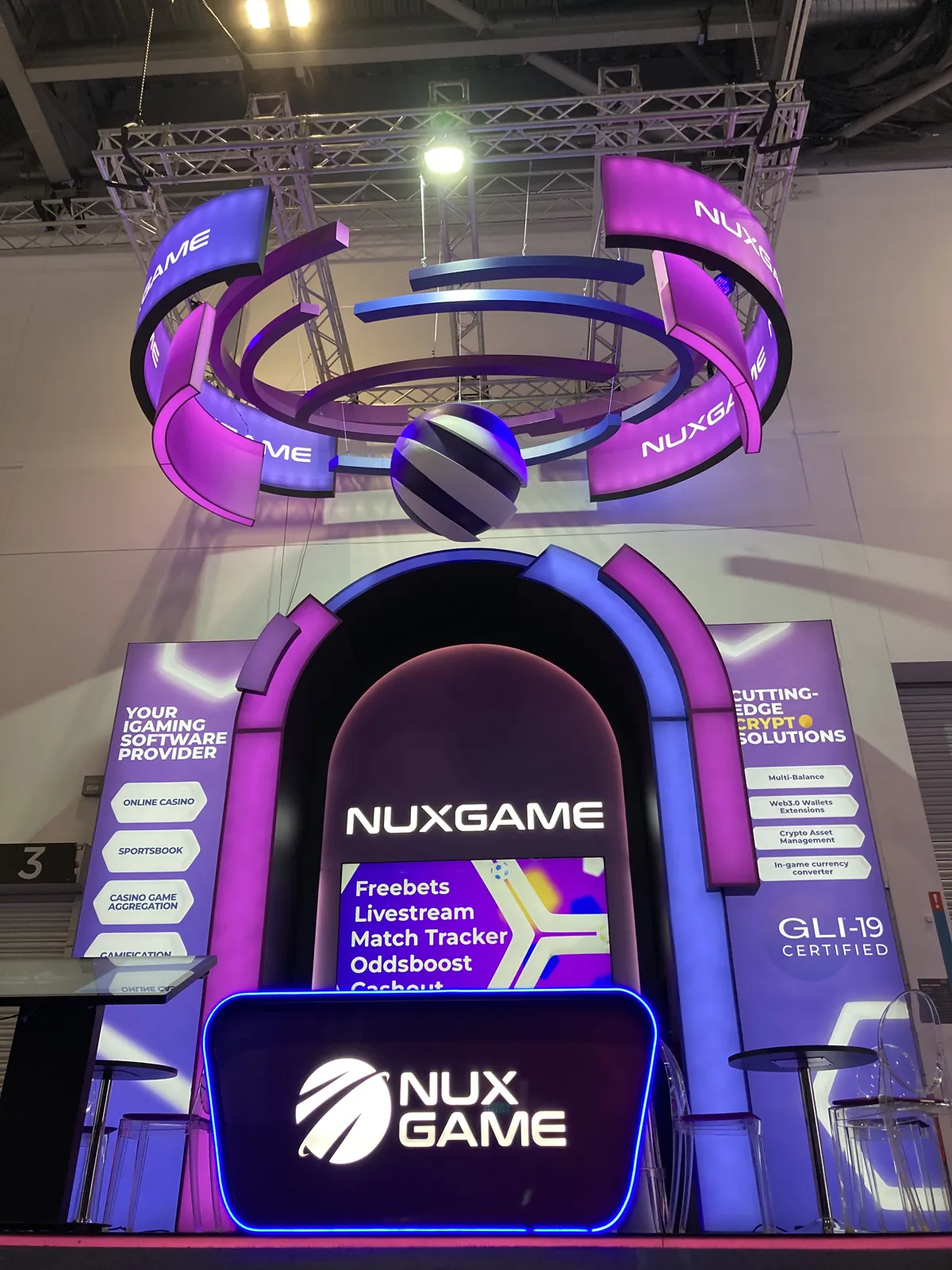 NUX GAME — Exhibition Stands project by SLY Production