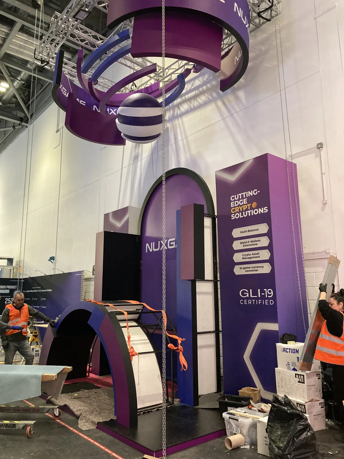 NUX GAME — exhibition stands project built by SLY Production, photo 6