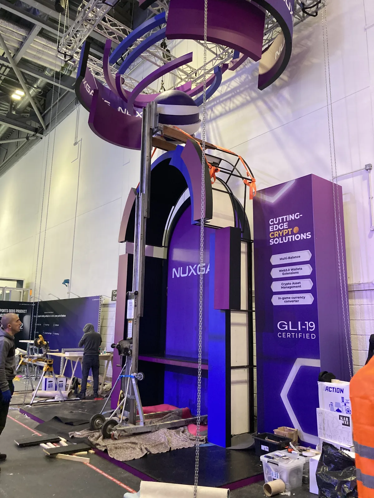 NUX GAME — exhibition stands project built by SLY Production, photo 7