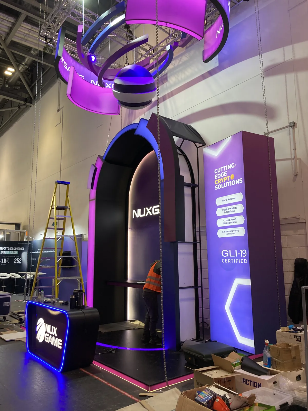 NUX GAME — exhibition stands project built by SLY Production, photo 8
