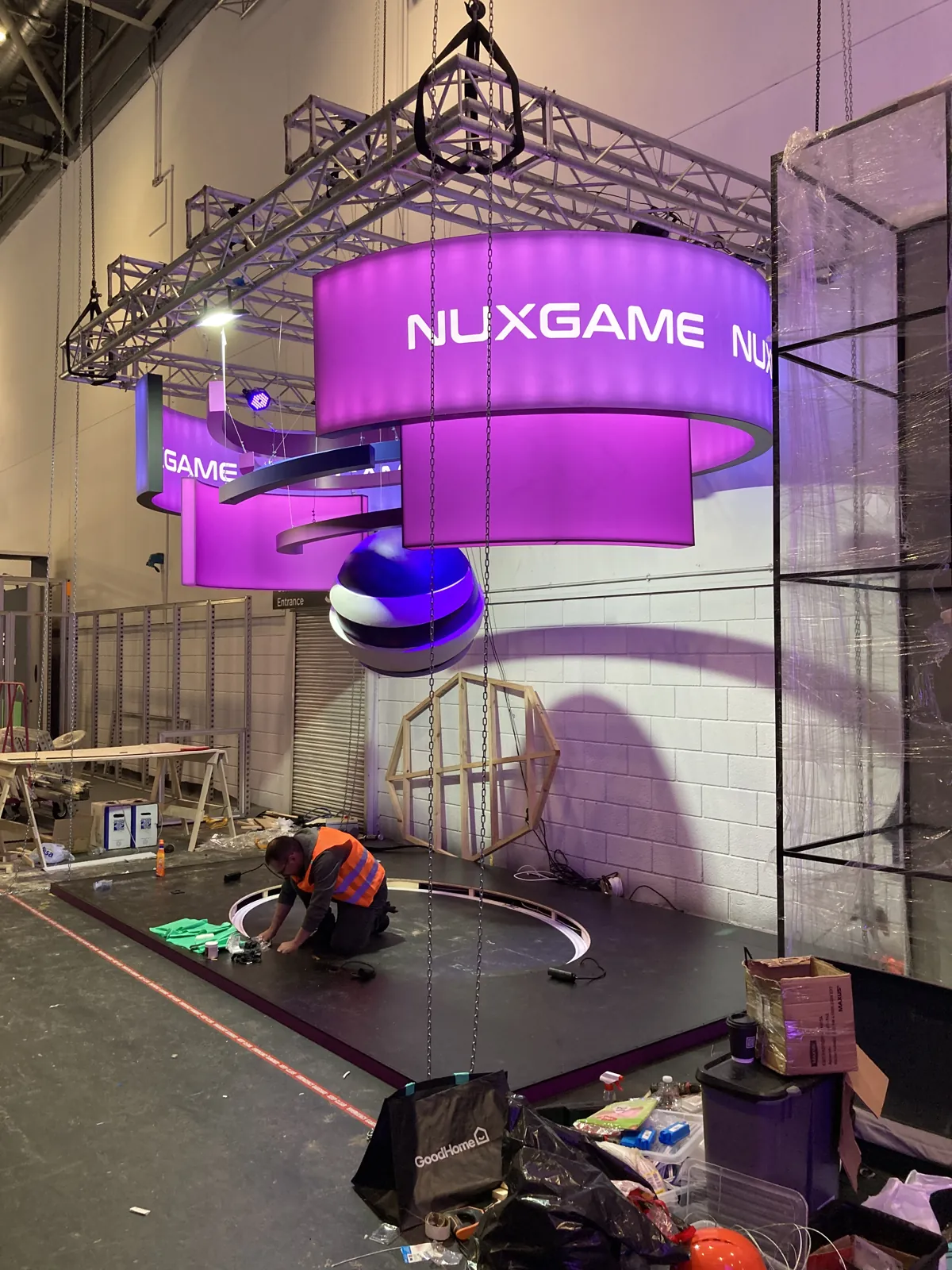 NUX GAME — exhibition stands project built by SLY Production, photo 11