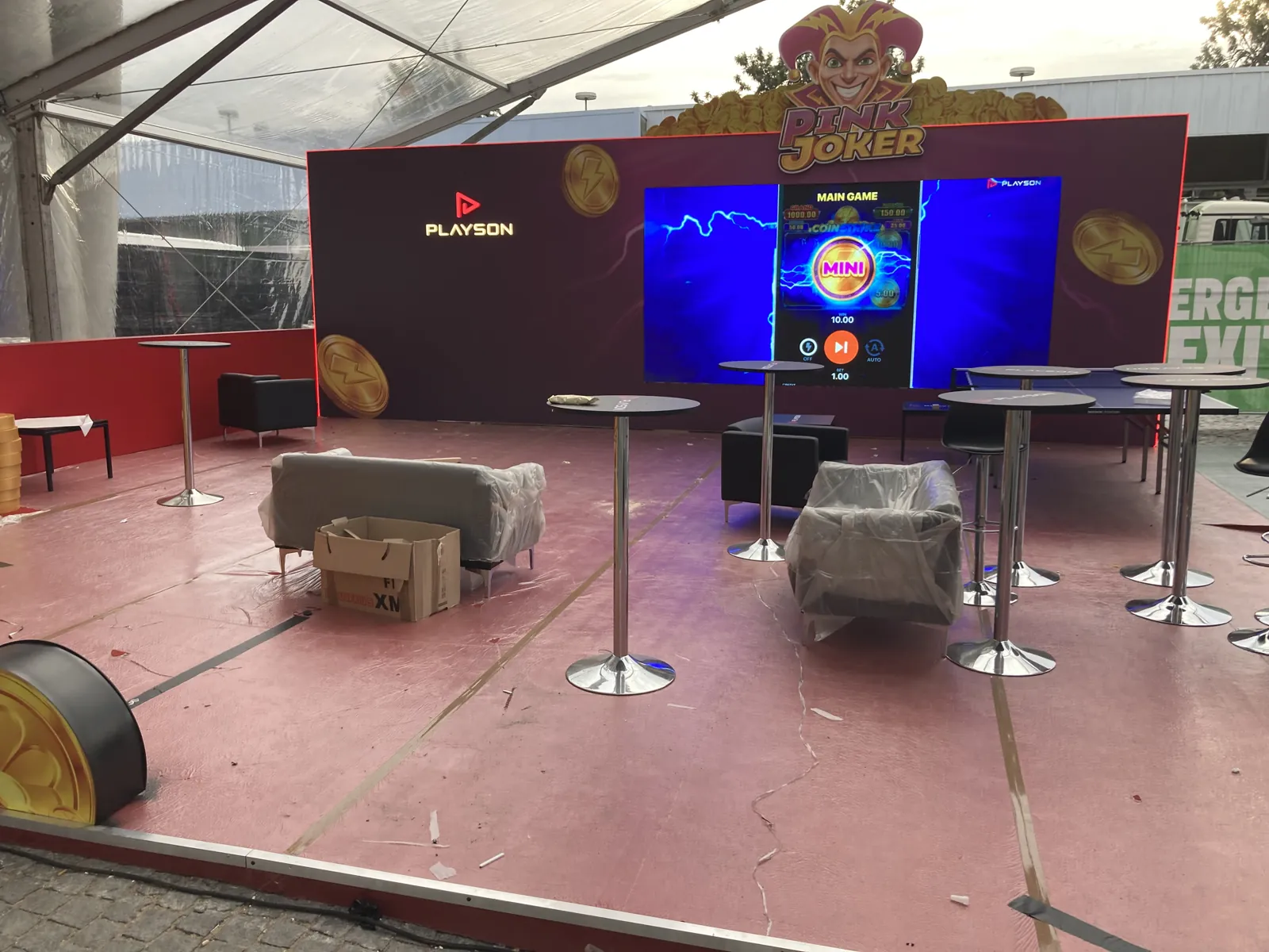Playson — exhibition stands project built by SLY Production, photo 2
