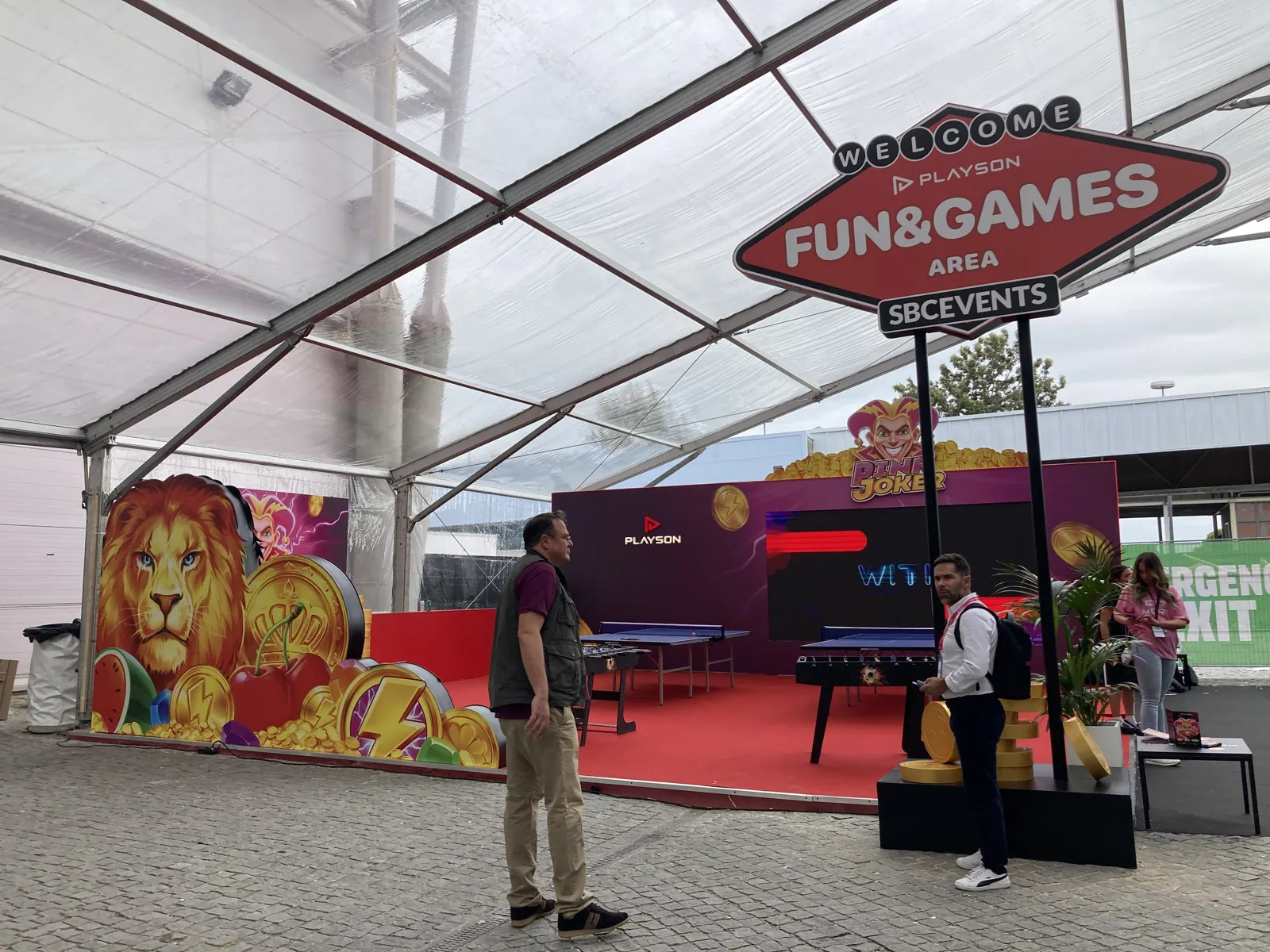 Playson — exhibition stands project built by SLY Production, photo 3