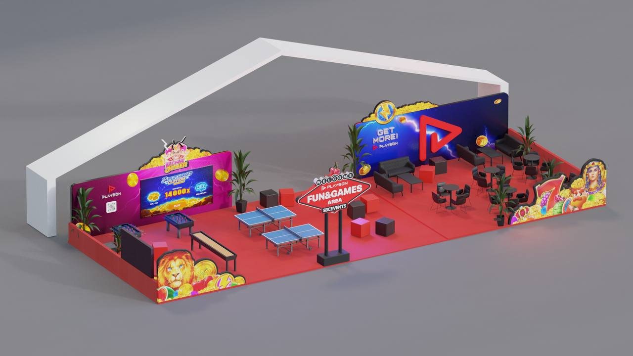 Playson — exhibition stands project built by SLY Production, photo 5