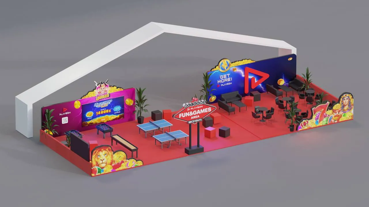 Playson — exhibition stands project built by SLY Production, photo 5