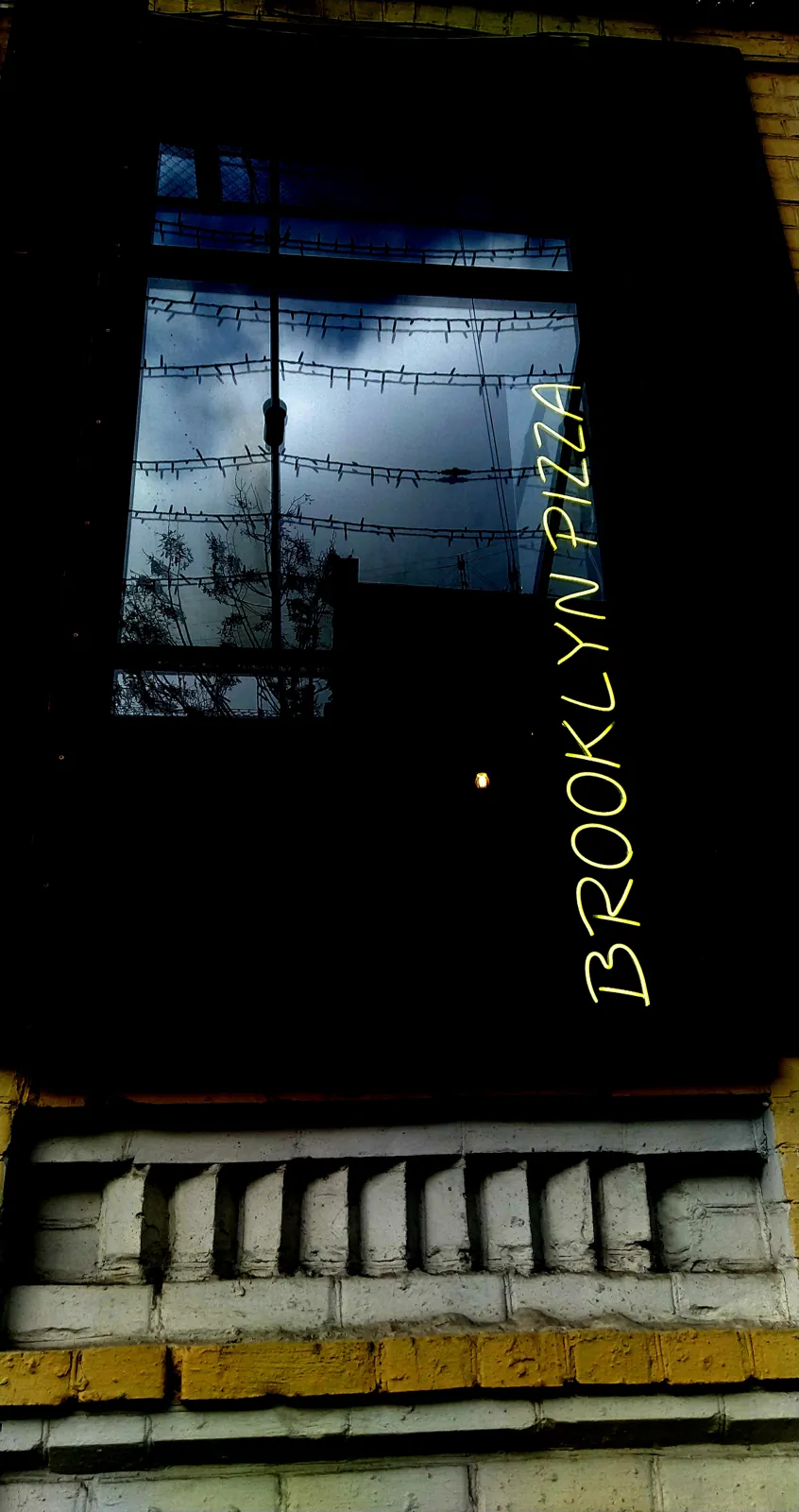Restaurant window neon sign — custom project built by SLY Production, photo 3