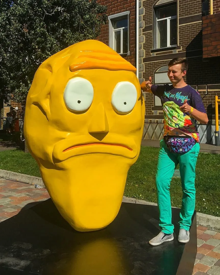 Rick and Morty — event decor project built by SLY Production, photo 4
