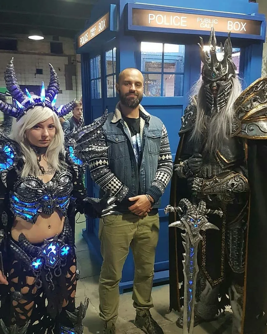 TARDIS police box — event decor project built by SLY Production, photo 4