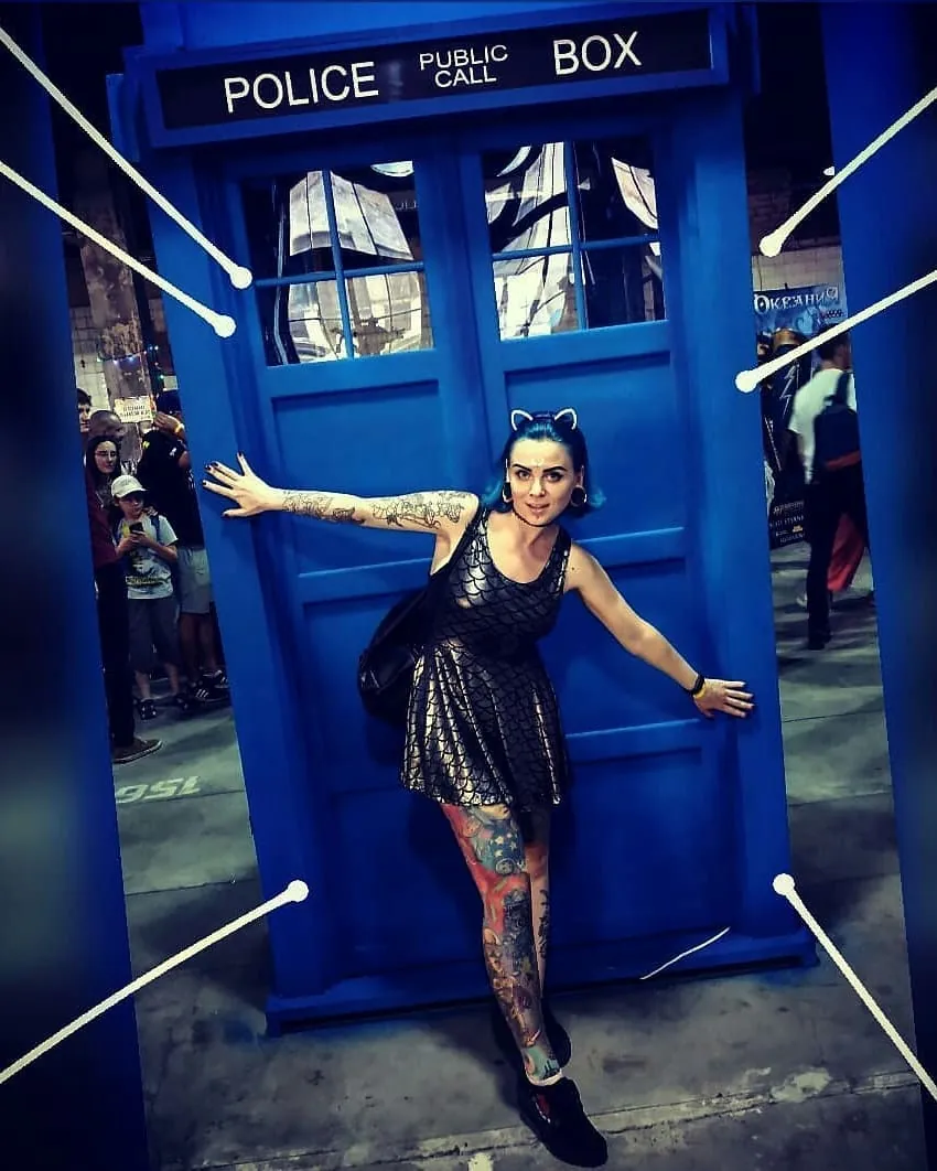TARDIS police box — event decor project built by SLY Production, photo 5