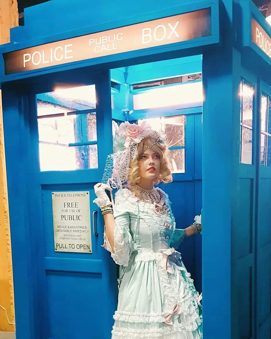 TARDIS police box — event decor project built by SLY Production, photo 6