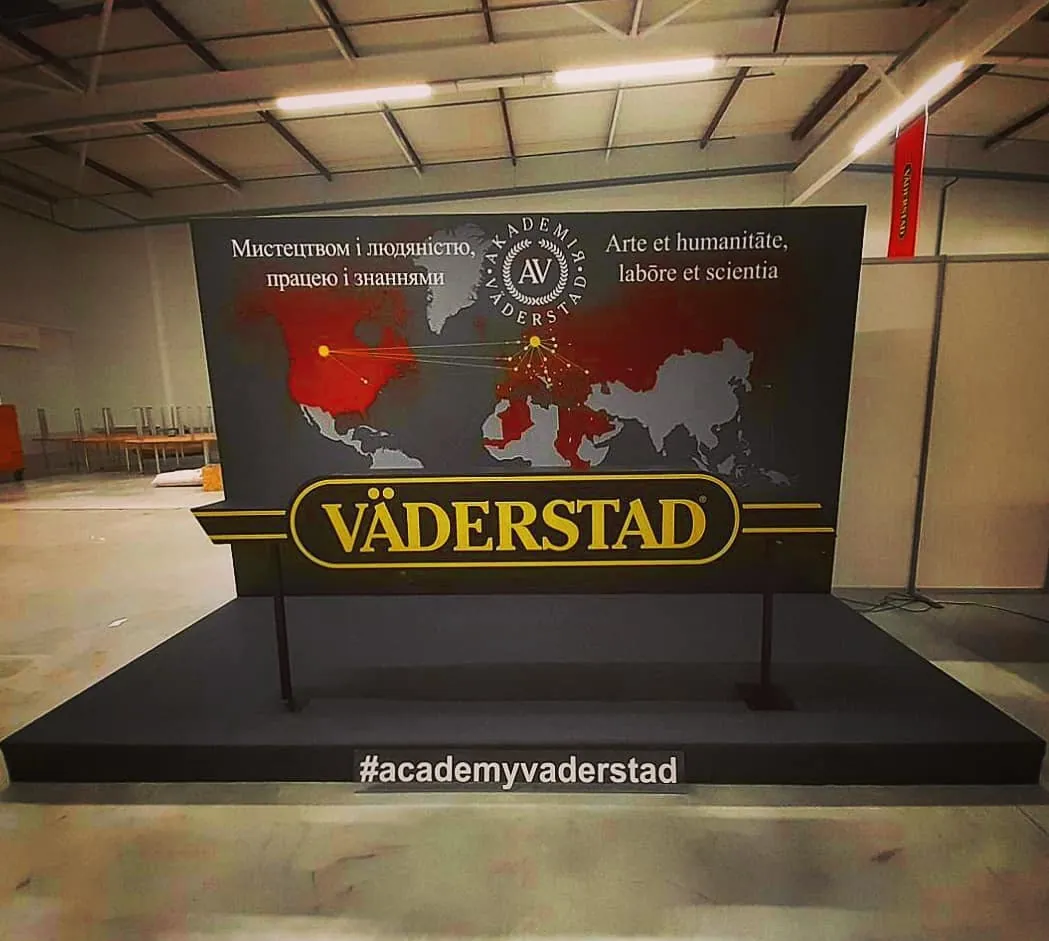 Vaderstad Kyiv — exhibition stands project built by SLY Production, photo 2